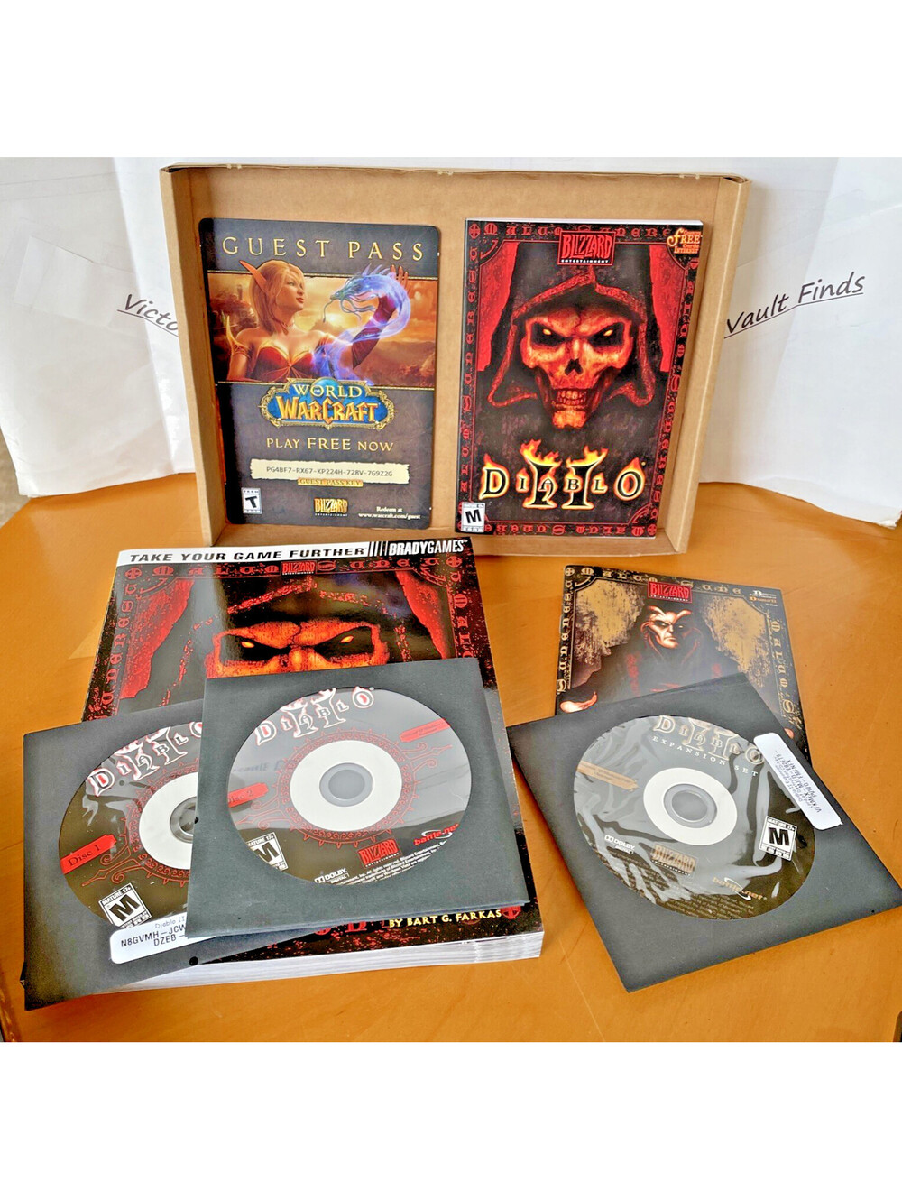 Blizzard Diablo II Battle Chest Strategy Guide Set Diablo II Expansion